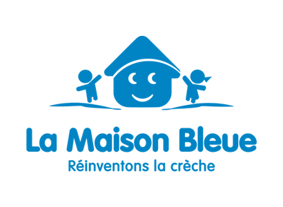 logo la maison bleue